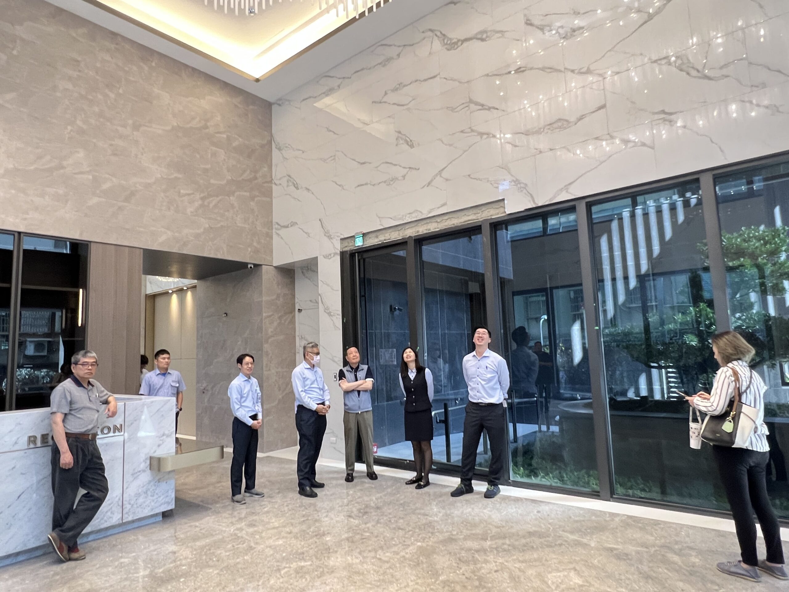 20250502吉美公司林總經理視查社區完工品質