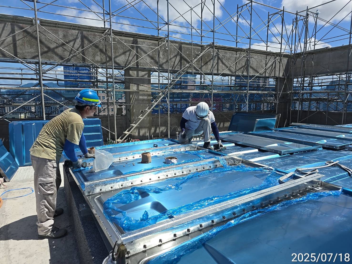 R1F不鏽鋼水箱安裝